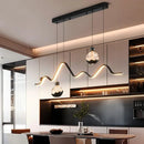 Axyaa Modern LED Pendant Light Chandeliers for Living Room and Dining Room