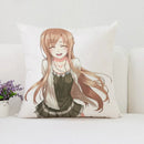 Axyaa Anime Pillow Covers for Sofa, Car, or Sleeping Pillows - 50x50 Decorative Cushion Cover
