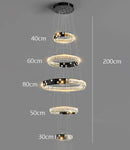 Axyaa Exquisite Hall and Staircase Chandelier - Indoor Ceiling Lights