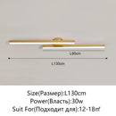 Axyaa LED Strip Ceiling Light - Modern Minimalist Home Decoration Lighting