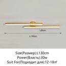 Axyaa LED Strip Ceiling Light for Modern Living Room & Bedroom Décor