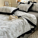 Axyaa Cotton Air Conditioner Quilt Set - Summer Cool, Thin, Machine Washable