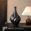 Axyaa Ceramic Threaded Vases for Table Decor & Flower Arrangements