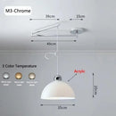 Axyaa Rocking Arm Pendant Chandelier for Living Room, Bedroom, Bar Table