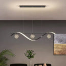 Axyaa Bubble LED Ceiling Chandelier: Designer Pendant Light for Home, Hotel, and Bar