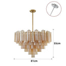 Axyaa Medieval Glass Chandelier for Stylish Home Lighting