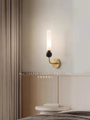 Axyaa Marble Wall Lamp - Modern Copper Nordic Design for Living Room & Bedroom