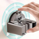 Axyaa Wall Mount Mop & Broom Holder: Strong Storage Rack for Bathroom Essentials