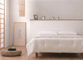 Axyaa Quilted White Comforter Queen Size All Season Down Bedding