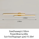 Axyaa LED Strip Ceiling Light for Modern Living Room & Bedroom Décor