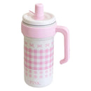 Axyaa 1000ML Stainless Steel Insulated Tumbler with Handle and Straw