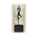 Axyaa Modern Abstract Figure LED Mural Lights for Home Decor