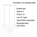 Axyaa Cute Ball Bubble Chandelier for Bedroom and Dining Room