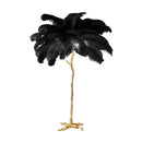 Axyaa Nordic Resin Feather Floor Lamp Luxury Living Room Decor Home Lighting E27