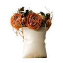 Axyaa Ceramic Vase Hydroponics Flower Pots Desk Decoration Aesthetic Floral Room Decor