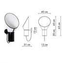 Axyaa Japanese Style Nordic Designer Wall Lamp for Home Decor Lighting