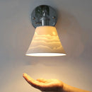 Axyaa Iron Ceramic LED Wall Lights Modern Living Room Bedroom Sconce Wandlamp