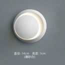Axyaa LED Crescent Wall Light: Adjustable, Modern Minimalist Design for Bedroom, Living Room