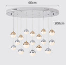 Axyaa Indoor Lighting: Elegant Chandelier for Living Room & Staircase