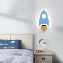 Nordic Acrylic Rocket Shape LED Wall Lamps by Axya - Kid's Room Lighting