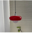 Axyaa Art Glass Chandelier: Medieval French Pendant Lighting for Bedroom, Bar, and Bedside