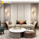 Axyaa Tricolor Acrylic LED Wall Sconces for Living Room & Hotel Hallway