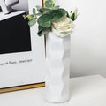 Axyaa Nordic Plastic Vase Small Flower Pot Modern Home Decor Ornaments