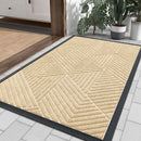 Axyaa Indoor Outdoor Welcome Mat Heavy Duty Non-Slip Absorbent Rubber Rug