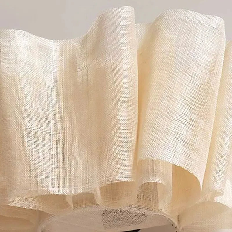 Axyaa Wabi Sabi Fabric LED Chandelier for Living Room, Hotel & Restaurant