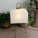 Axyaa Japanese Rice Paper Lamp Floor-standing Table Lamps - Style Living Room Vertical Light