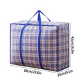 Axyaa Stripe Woven Bag: Large Capacity Storage & Organization Solution
