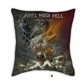 Axyaa Printed Polyester Throw Pillow Cover Square Zipper Pillow Cases