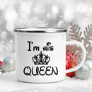 Axyaa Love Connection Couple Mugs, Creative Coffee Cups, Valentines Gifts