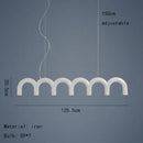 Axyaa Nordic U-shaped Pendant Lamp for Modern Home Decoration