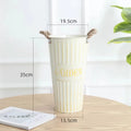 Axyaa Nordic Style Home Flower Shop Flower Bucket Decoration Iron Bucket Flower Arrangement