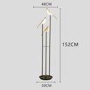 Axyaa Postmodern Bird Chandelier Wall Sconce Light for Hallway, Stairs, Bedroom