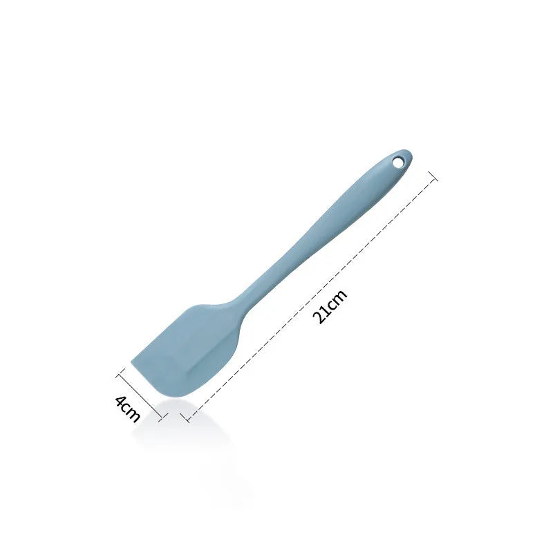 Axyaa Silicone Cream Scraper & Spatula Cutter - Kitchen Baking Pastry Tool