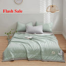 Axyaa Summer Cool Quilt | Japanese Washed Cotton | Single & Double Sizes | Lightweight