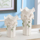 Axyaa Ceramic Flower Vase: 3D Creative Porcelain Decor for Wedding and Home Decor