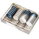Stainless Steel Dish Storage Rack by Axyaa - Organize Kitchen Cabinet Drawer with Ease
