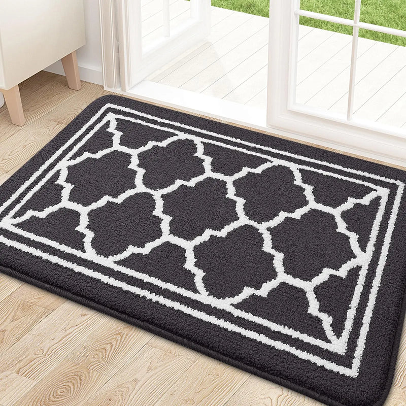 Axyaa Non-Slip Solid Mat: 80x120cm Rug for Home, Kitchen, Living Room, Hallway