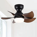 Axyaa Nordic Ceiling Fan Chandelier for Small Spaces & Children's Room