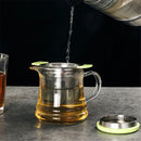 Axyaa Stainless Steel Tea Infuser Double Ear Fine Mesh Strainer Teapot Filter
