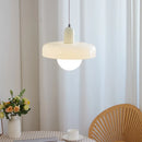Axyaa Stained Glass Pendant Chandelier for Restaurant Living Room Kitchen