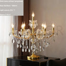 Axyaa Crystal Floor Lamp: Modern Luxury LED Fixture for Bedroom, Living Room & Villa Art