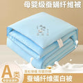 Axyaa Embossed Cotton Silk Quilt: Thick & Fluffy Four-Season Warmth