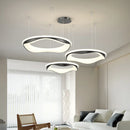 Axyaa Minimalist Art Ceiling Lamp White Black Pendant High-end Indoor Lighting