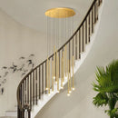 Axyaa Modern Chandeliers | Stairway & Living Room Indoor Lighting Fixtures