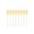 Axyaa Mini Stainless Steel Tea Cake Dessert Forks Set - 8pcs