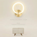 Axya Ring LED Wall Sconce for Modern Nordic Home Interior